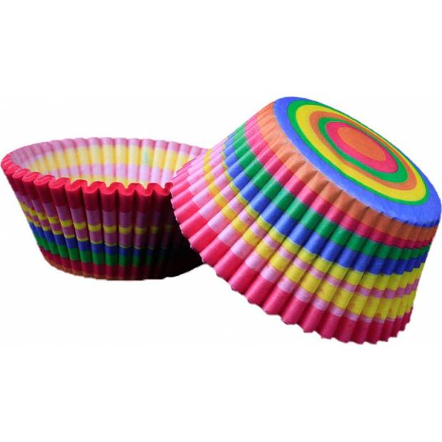 Zuckerkorb Regenbogen 50x30mm 50 Stücke