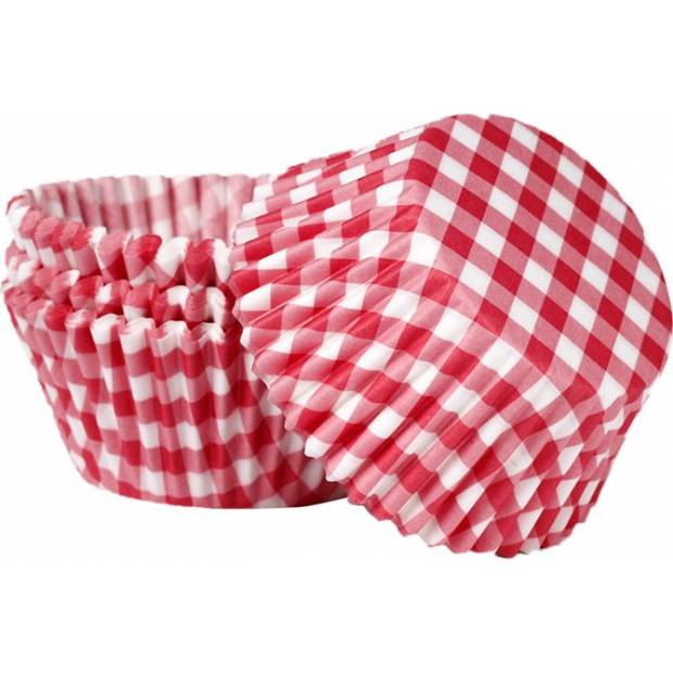 Konditorien Körbchen rot-weiß 50x30mm 1000 Stück