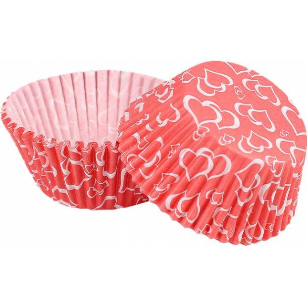 Kuchenherzchenkorb 50×30 mm, 1000 Stück